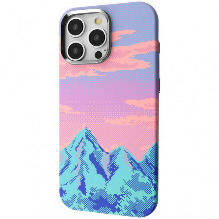 Чохол Proove для Pixel Case with Magnetic Ring iPhone 15 Pro Max Pink Sunset (PCPXIP15PMC4)