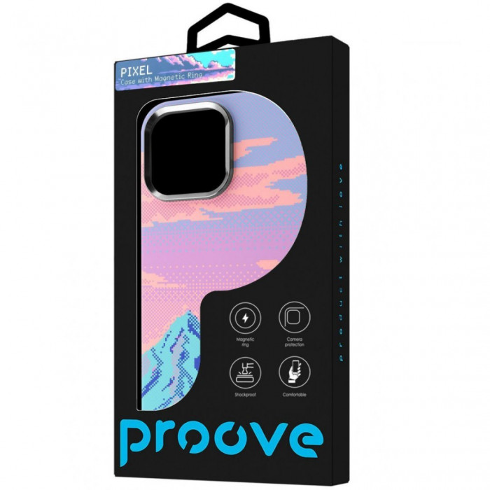 Чохол Proove для Pixel Case with Magnetic Ring iPhone 16 Pro Max Blue River (PCPXIP16PMC3)