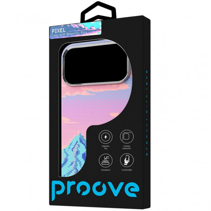 Чохол Proove для Pixel Case with Magnetic Ring iPhone 17 Pro Max/18 Pro Max Blue River (PCPXIP17PMC3)