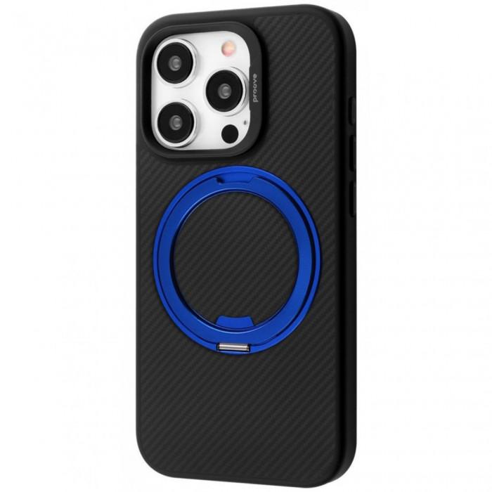 Чохол Proove Reinforce Case with Magnetic Ring для iPhone 15 Pro Blue (PCREIP15P012)