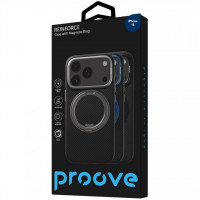 Чохол Proove Reinforce Case with Magnetic Ring для iPhone 16 Gray (PCREIP160005)