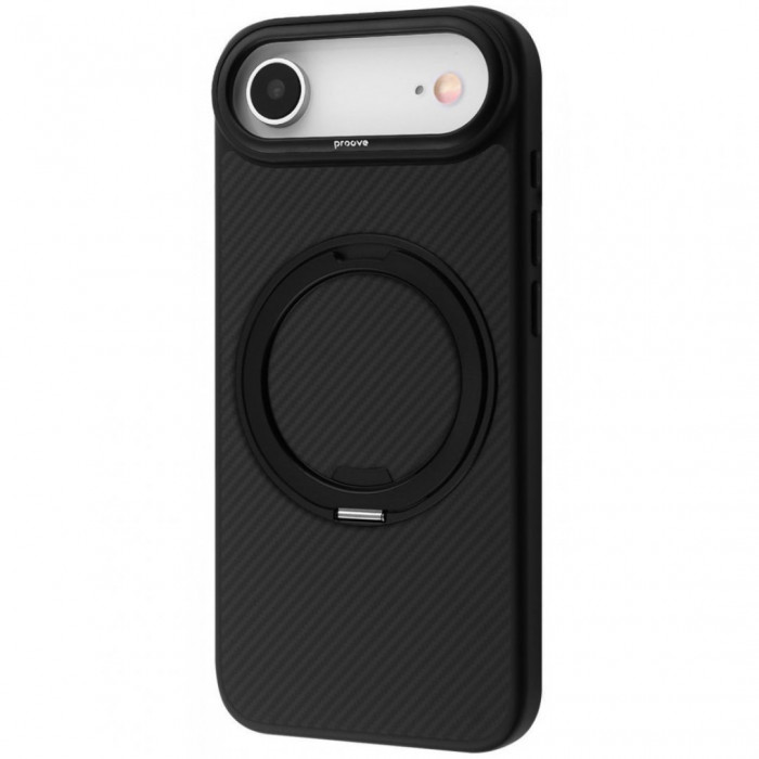 Чохол Proove Reinforce Case with Magnetic Ring для iPhone 17 Air Black (PCREIP17AR02)