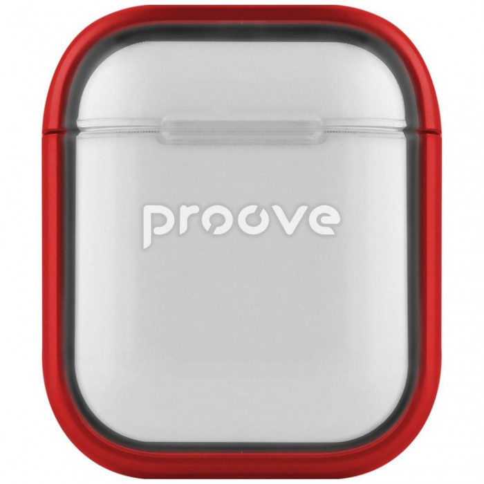 Чохол Proove Safe Box Case для AirPods 1/2 Red (PCSBAR120025)