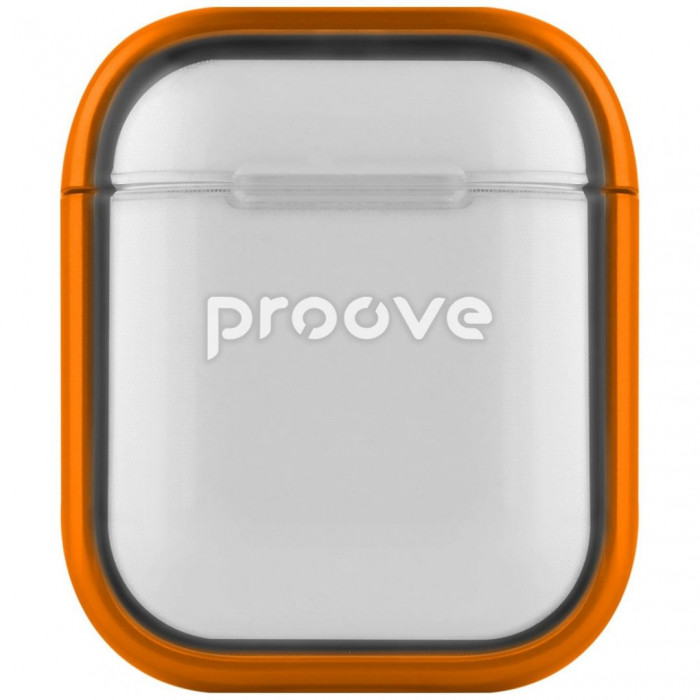 Чохол Proove Safe Box Case для AirPods 1/2 Orange (PCSBAR120010)