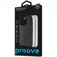 Чехол Proove Sapphire Case with Magnetic Ring для iPhone 16 Black Titanium (PCSAIP160036)