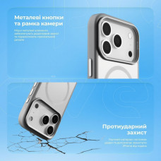 Чехол Proove Sapphire Case with Magnetic Ring для iPhone 16 Black Titanium (PCSAIP160036)