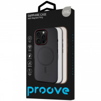 Чохол Proove Sapphire Case with Magnetic Ring для iPhone 16 Pro Max Natural Titanium (PCSAIP16PM27)