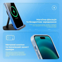 Чехол Proove Shadow Star Case with Magnetic Ring для iPhone 15 Pro Blue (PCSSIP15P012)
