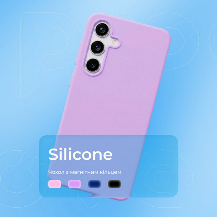 Чохол Proove Silicone Case with Magnetic Ring для Xiaomi 14T Black (PCSLXTT01402)