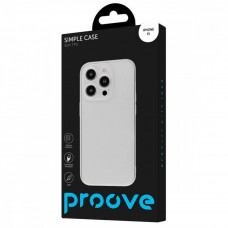 Чохол Proove Simple Case для iPhone 15 Transparent (PCSCIP150001)
