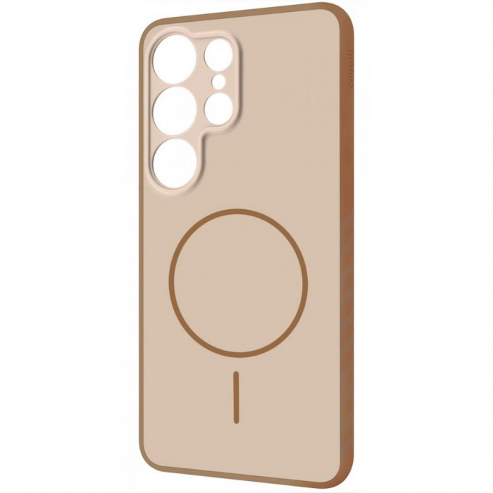 Чохол Proove Softline Case with Magnetic Ring для Samsung Galaxy S25 Ultra Beige (PCLCSGSU2581)