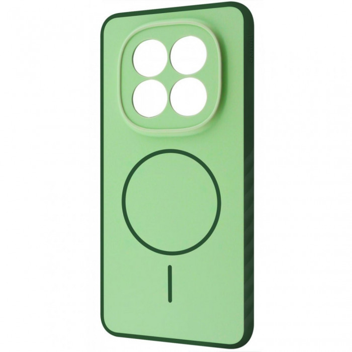 Чохол Proove Softline Case with Magnetic Ring для Xiaomi Redmi Note 15 Pro 5G Green (PCLCXRP1556)