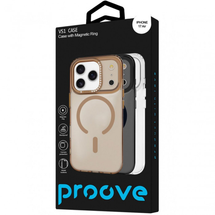 Чохол Proove VS1 Case with Magnetic Ring для iPhone 17 Air Black (PCVSIP17AR02)