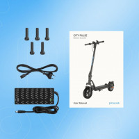 Електросамокат Proove Model City Pulse 350W (чорно-блакитний) (CTPL35030101)
