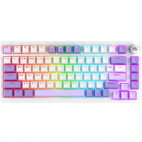Бездротова клавіатура Proove Gaming Coupe (Ukraine Layout) White/Purple (WKCP00022404)