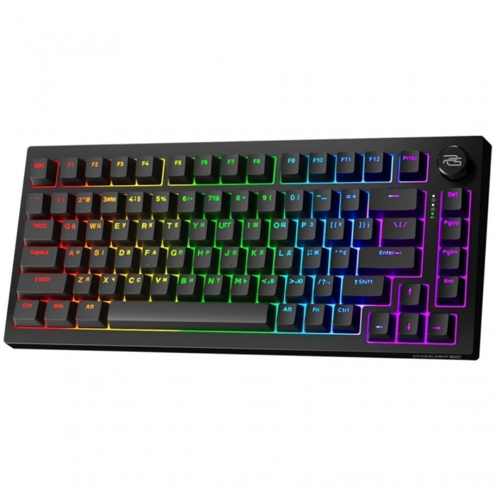 Бездротова клавіатура Proove Gaming Coupe (Ukraine Layout) White/Purple (WKCP00022404)
