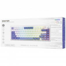 Беспроводная клавиатура Proove Gaming Raster (Ukraine Layout) White/Purple (WKRS00022417)