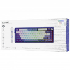 Беспроводная клавиатура Proove Gaming T-Racer (Ukraine Layout) Purple/White (WKTR00022417)