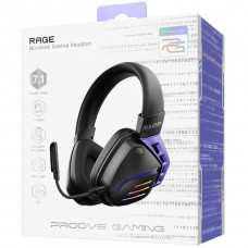 Бездротова ігрова гарнітура Proove Gaming Rage (APP) White/Purple (WHRG00020002)