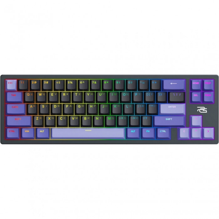 Дротова магнітна клавіатура Proove Gaming Aress (Ukraine Layout) Black/Purple (MKAR00022416)