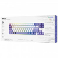 Дротова магнітна клавіатура Proove Gaming Aress (Ukraine Layout) Black/Purple (MKAR00022416)