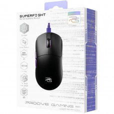 Проводная игровая мышь Proove Gaming Superfight Wired Black/Purple (GMSW00102001)