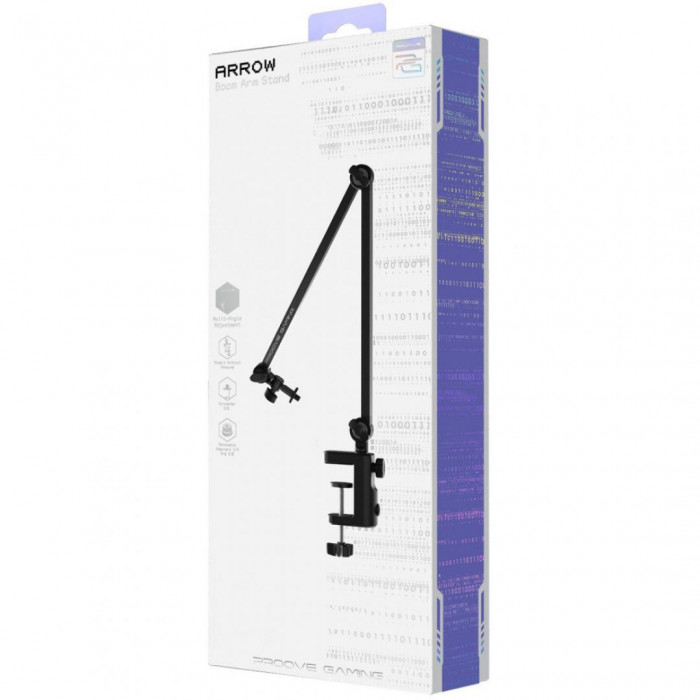 Пантограф для мікрофону Proove Gaming Arrow Black (PMAR00010001)