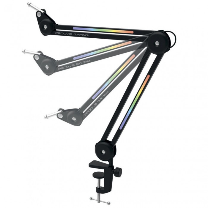 Пантограф для мікрофону Proove Gaming Neon Arm Black (PMNR00110001)