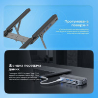 Подставка для ноутбука Proove Swiss Silver (LSSW00322004)