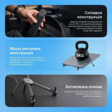 Підставка для ноутбука Proove X-Fan Silver (LSXF00000104)