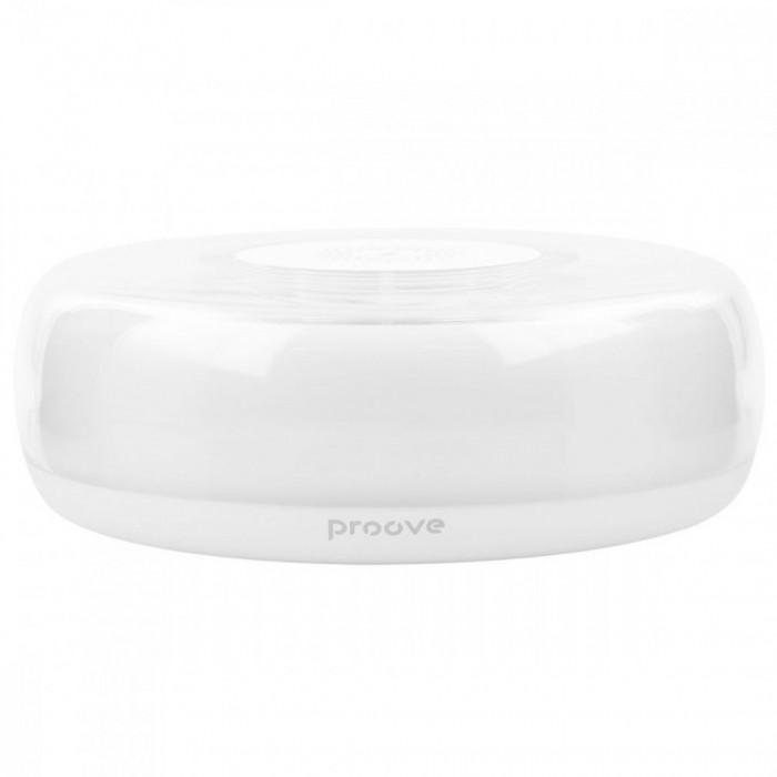 Нічник з бездротовою зарядкою Proove Alien White (PLAR05002001)