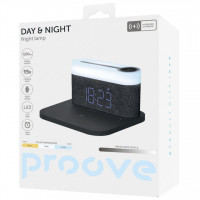 Нічник з бездротовою зарядкою Proove Day & Night Dark Gray (PLDN05002005)