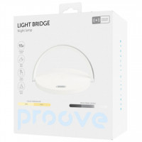 Нічник з бездротовою зарядкою Proove Light Bridge White (PLLB05102002)