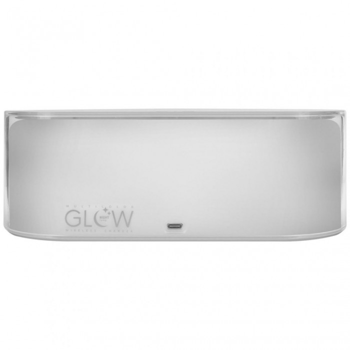 Нічник з бездротовою зарядкою Proove Multicolor Glow 1200mAh White (PLGM00102002)
