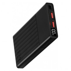Зовнішній акумулятор Power Bank Yenkee YPB 1031 10000mAh PD20W + QC22.5W Black