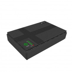 Джерело безперебійного живлення UPS DC1018P 10400mAh, USB/ DC: 9V/12V Black