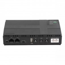 Джерело безперебійного живлення UPS DC1018P 10400mAh, USB/ DC: 9V/12V Black