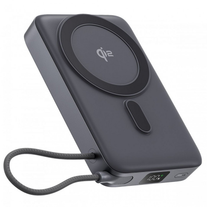 Зовнішній акумулятор Proove OverPower 35W 10000mAh Qi2 Gray (PBOP35012105)