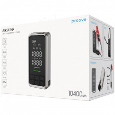 Пусковий пристрій 2 в 1 + насос Proove Air Jump 10400mAh 1000A Gray (JSAP10400203)