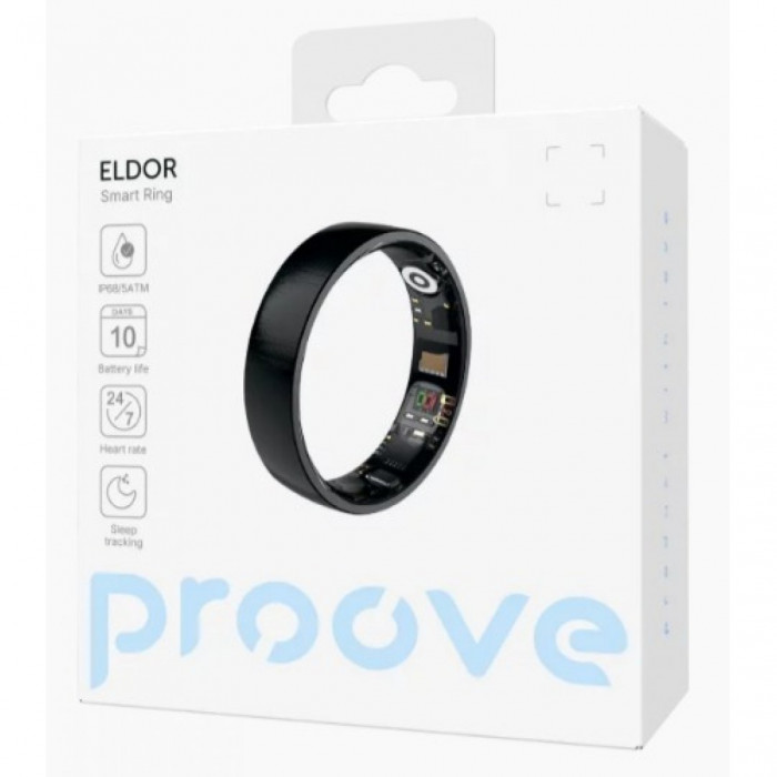 Смарт-кільце Proove Eldor 08 Black (SRED00080001)