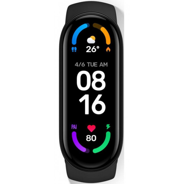 Фитнес-браслет Xiaomi Mi Smart Band 6 Black (BHR4951GL)