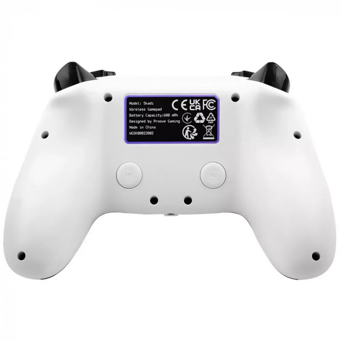 Беспроводной геймпад Proove Gaming Skadi White (PS4/PC)