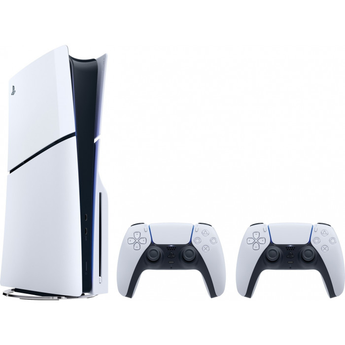 Игровая приставка Sony PlayStation PS5 Slim Digital Edition (CFI-2016 A01Y) (2 геймпада Dualsense) Игровая приставка Sony PlayStation PS5 Slim Digital Edition (CFI-2016 A01Y) (2 геймпада Dualsense)