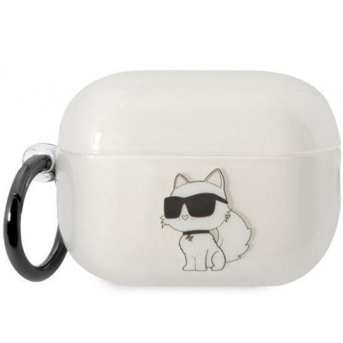 Чохол Karl Lagerfeld Ikonik Choupette для AirPods Pro 2 Transparent (KLAP2HNCHTCT)