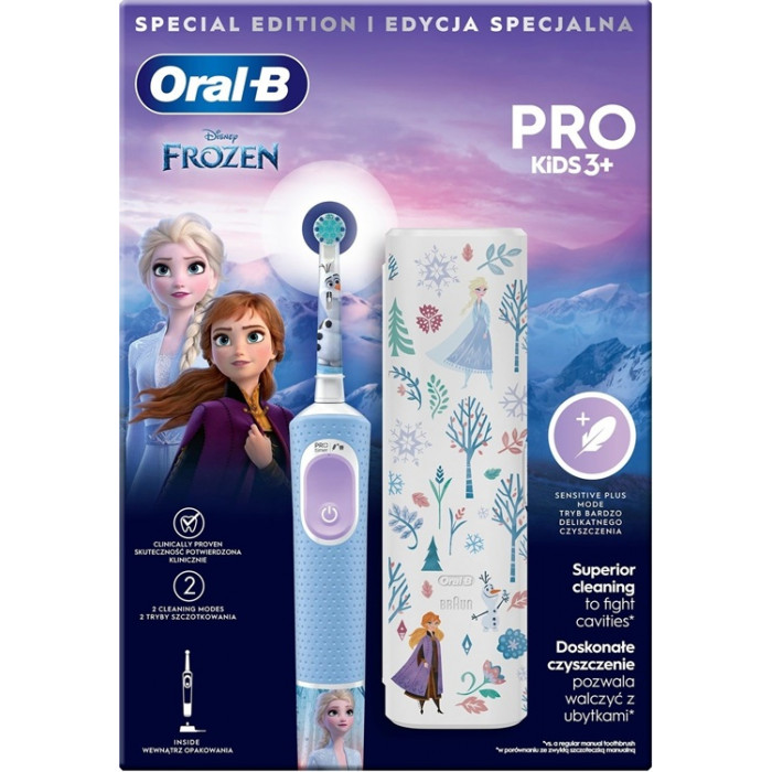 Електрична зубна щітка BRAUN Oral-B D103.413.2KX Frozen типу 3708 (3+)
