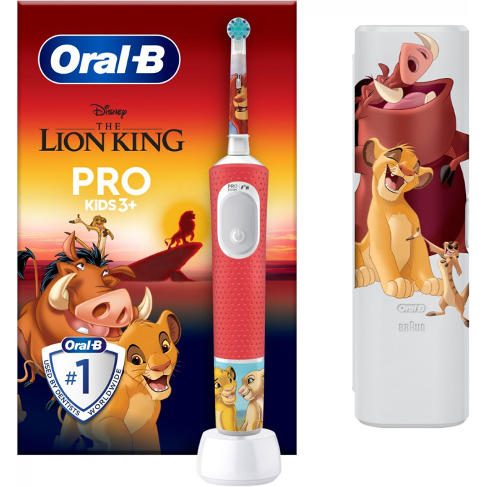 Электрическая зубная щетка BRAUN Oral-B D103.413.2KX Lion King