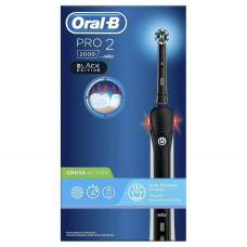 Електрична зубна щітка BRAUN Oral-B PRO2 2000 D501.513.2 BK Cross Action