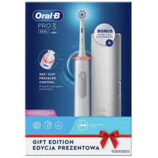 Електрична зубна щітка BRAUN Oral-B PRO3 3500 D505.513.3X WT Gift Edition