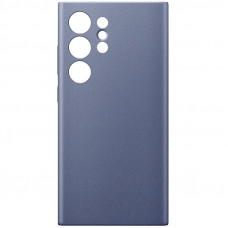 Чехол Leather Case для Samsung S24 Ultra Purple (AAA)