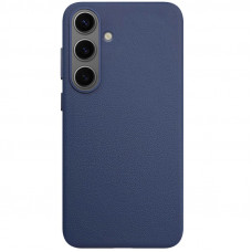 Чехол Leather Case для Samsung S25+ Dark Blue (AAA)